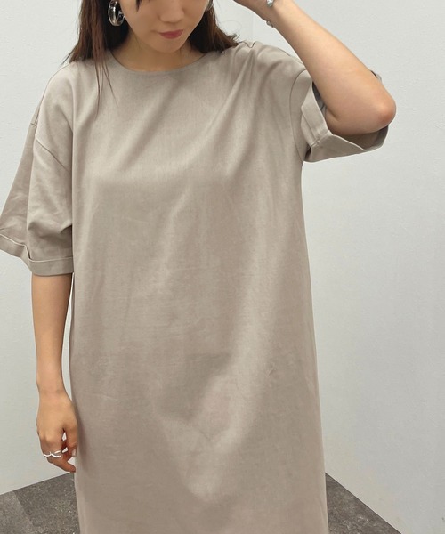 ジョリーミニョン　ワンピース　新品 ジョリーミニョン 未着用ミニョンmignonリネンaラインワンピース