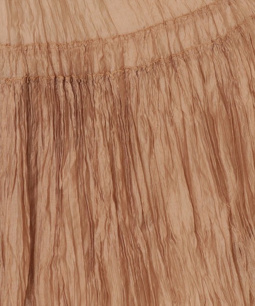 WILLSELECTION(ウィルセレクション)の「シアーワッシャープリーツスカート(スカート・レディース・ブラウン/イエロー/ブルー・MEDIUM)」の18枚目の写真