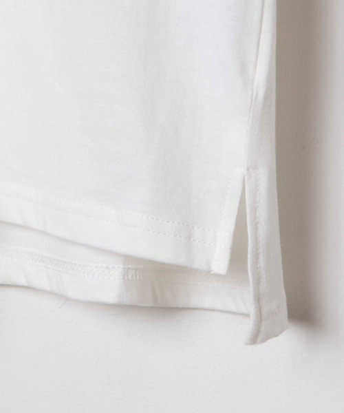 WEGO（ウィゴー）の「WEGO/フェイクレイヤードTパカ（パーカー・レディース・イエロー/スミクロ・FREE）」の4枚目の写真