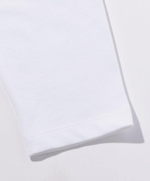 POP TRADING COMPANY（ポップトレーディングカンパニー）の「【別注】 ＜POP TRADING COMPANY＞ CYCLING LS T/カットソー（Tシャツ/カットソー・メンズ・ホワイト・MEDIUM/X-LARGE/SMALL/LARGE）」の4枚目の写真