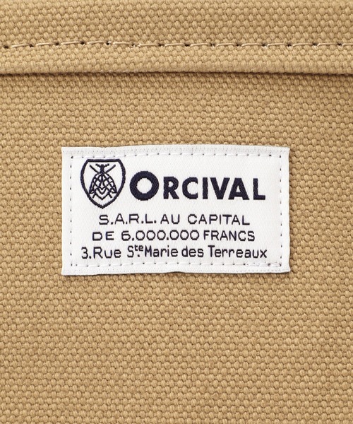 SLOBE IENA（スローブイエナ）の「【ORCIVAL/オーシバル】 HANPU SMALLトートバッグ◆（トートバッグ・レディース・ベージュ/ナチュラル・FREE）」の6枚目の写真