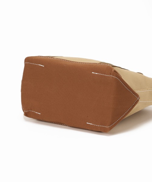 SLOBE IENA（スローブイエナ）の「【ORCIVAL/オーシバル】 HANPU SMALLトートバッグ◆（トートバッグ・レディース・ベージュ/ナチュラル・FREE）」の14枚目の写真