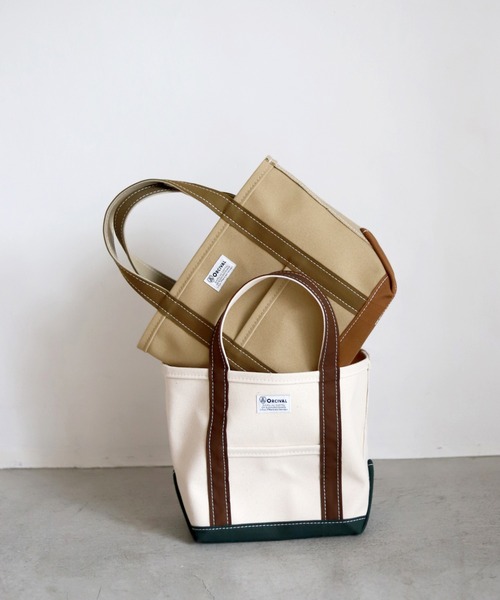 SLOBE IENA（スローブイエナ）の「【ORCIVAL/オーシバル】 HANPU SMALLトートバッグ◆（トートバッグ・レディース・ベージュ/ナチュラル・FREE）」の15枚目の写真