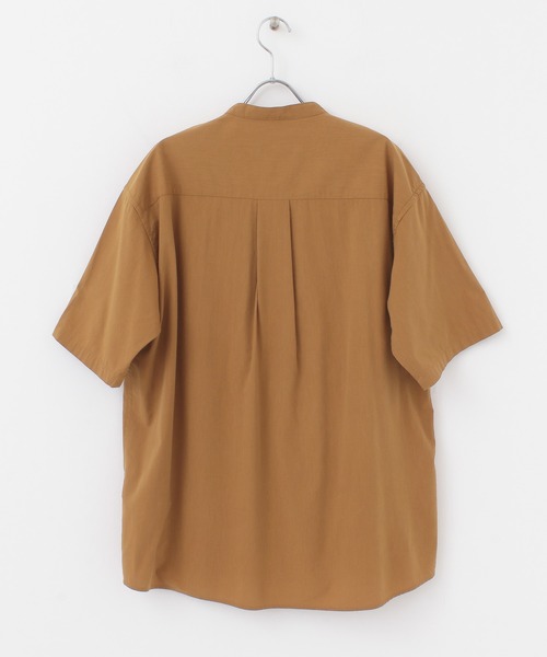 URBAN RESEARCH DOORS（アーバンリサーチドアーズ）の「コンフォートバンドカラーシャツ（シャツ/ブラウス・メンズ・ホワイト/ブラック/グリーン/オレンジ系その他・38/40）」の13枚目の写真