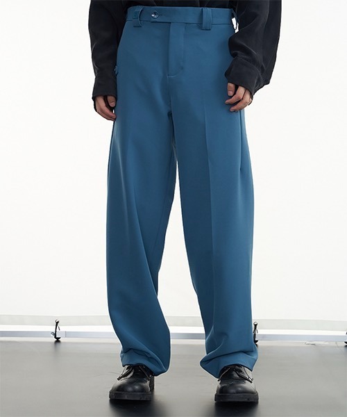 WESTBOY(ウエストボーイ)の「【PRE PREWORKS】Belted Wide Relax Slacks PR21S12PT(スラックス・メンズ・ブラック/ブラウン/ブルー・S/M/L)」の17枚目の写真