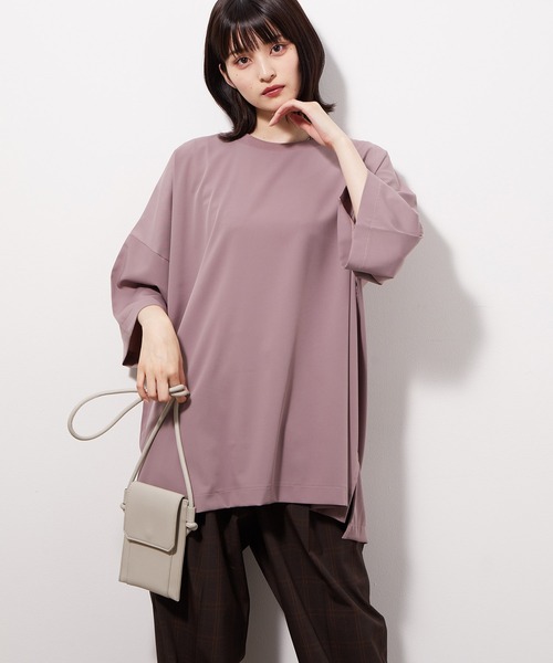 JUNRED（ジュンレッド）の「シンセティックレザーミニバック（ショルダーバッグ・メンズ・ブラック/グレー・FREE）」の3枚目の写真