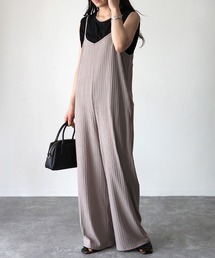 Riberry | バックレースアップキャミサロペット(サロペット/オーバーオール)