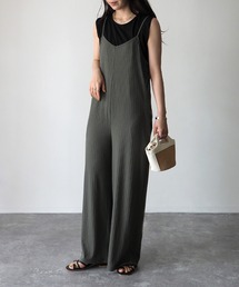 Riberry | バックレースアップキャミサロペット(サロペット/オーバーオール)