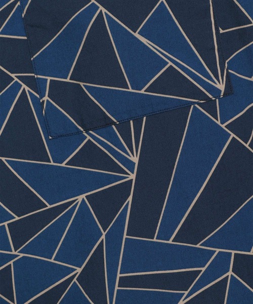 niko and...(ニコアンド)の「ジオメトリックオープンシャツ(シャツ/ブラウス・メンズ・ライトブルー/ネイビー/マスタード・MEDIUM/LARGE)」の18枚目の写真