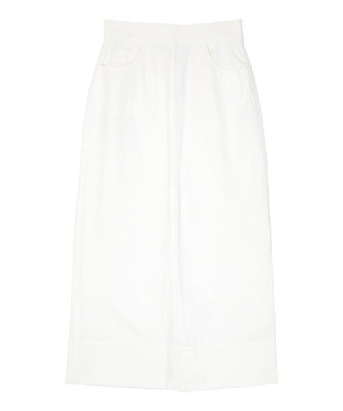 UR'S(ユアーズ)の「デニムタイトスカート(デニムスカート・レディース・ホワイト/ブラック・S/M/L)」の7枚目の写真