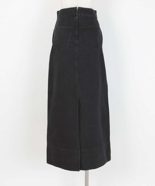 UR'S(ユアーズ)の「デニムタイトスカート(デニムスカート・レディース・ホワイト/ブラック・S/M/L)」の11枚目の写真