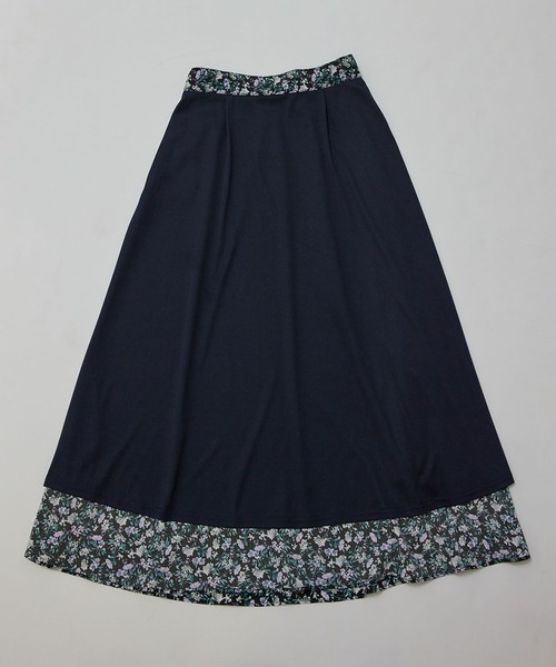 ROPE' PICNIC（ロペピクニック）の「【リンクコーデ】花柄スカート（スカート・レディース・ベージュ/グレー/ブラック・38/40）」の8枚目の写真