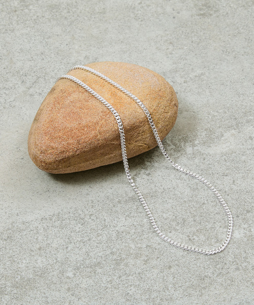 And A（アンドエー）の「And A アンドエー / Link chain necklace キヘイチェーンネックレス チョーカー シルバー925（ネックレス・メンズ・シルバー・60cm/40cm/50cm）」の8枚目の写真