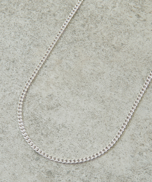 And A（アンドエー）の「And A アンドエー / Link chain necklace キヘイチェーンネックレス チョーカー シルバー925（ネックレス・メンズ・シルバー・60cm/40cm/50cm）」の10枚目の写真