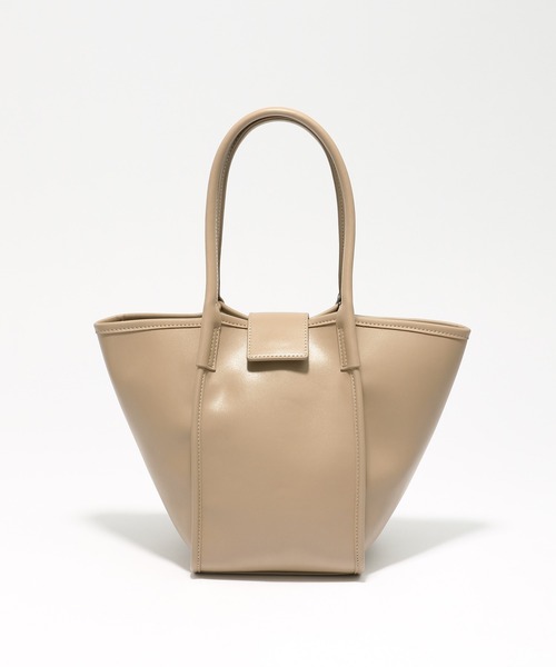 LAKOLE(ラコレ)の「ベルテッドトートバッグ / 215171(トートバッグ・レディース・オフホワイト/ブラック/ベージュ・FREE)」の6枚目の写真