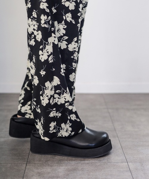 SESTO（セスト）の「厚底プラットフォームサボスリッパサンダル（スリッポン・レディース・ブラック/ブラウン/ベージュ系その他・LL/3L/S/M/L）」の4枚目の写真