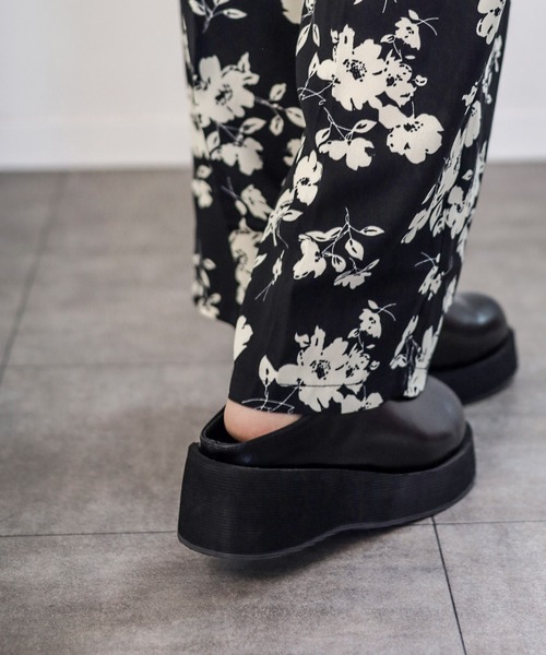 SESTO（セスト）の「厚底プラットフォームサボスリッパサンダル（スリッポン・レディース・ブラック/ブラウン/ベージュ系その他・LL/3L/S/M/L）」の20枚目の写真