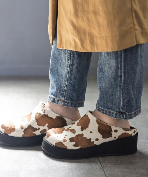 SESTO（セスト）の「厚底プラットフォームサボスリッパサンダル（スリッポン・レディース・ブラック/ブラウン/ベージュ系その他・LL/3L/S/M/L）」の7枚目の写真