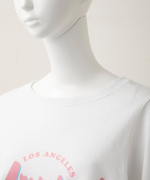 MILKFED.（ミルクフェド）の「VOLUME SLEEVE BIG TOP（Tシャツ/カットソー・レディース・ホワイト/ブラック/ベージュ・ONE SIZE）」の10枚目の写真