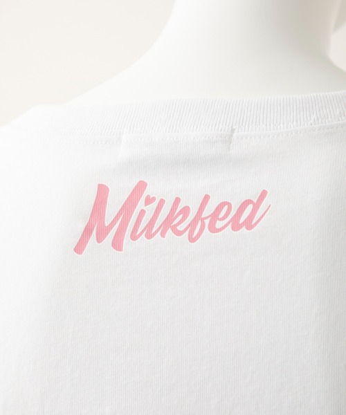 MILKFED.（ミルクフェド）の「VOLUME SLEEVE BIG TOP（Tシャツ/カットソー・レディース・ホワイト/ブラック/ベージュ・ONE SIZE）」の12枚目の写真