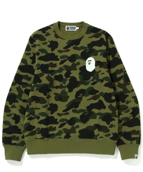 1ST CAMO APE HEAD CREWNECK M