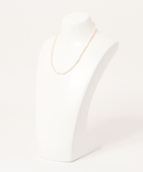 Jenny BY IMMANOEL(ジェニーバイイマノエル)の「淡水パールネックレス(ネックレス・レディース・シルバー・FREE)」の3枚目の写真