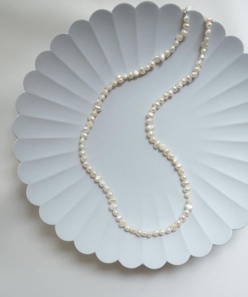 Jenny BY IMMANOEL(ジェニーバイイマノエル)の「淡水パールネックレス(ネックレス・レディース・シルバー・FREE)」の9枚目の写真