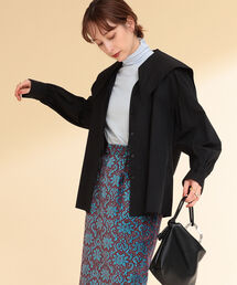 Ray BEAMS | Ray BEAMS / ビッグカラー 2way シャツ(シャツ/ブラウス)