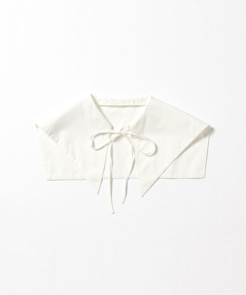 Ray BEAMS（レイビームス）の「Ray BEAMS / ビッグカラー 2way シャツ（シャツ/ブラウス・レディース・ホワイト/ブラック・ONE SIZE）」の11枚目の写真