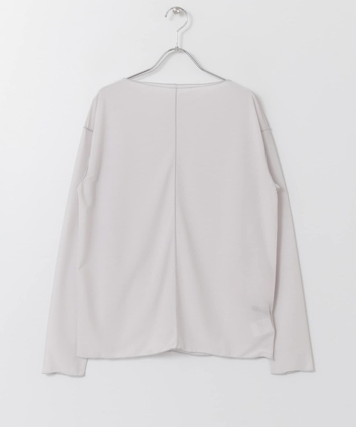 KBF+（ケービーエフプラス）の「KBF+　配色シアーロンTシャツ∴（Tシャツ/カットソー・レディース・ピンク・ONE）」の9枚目の写真