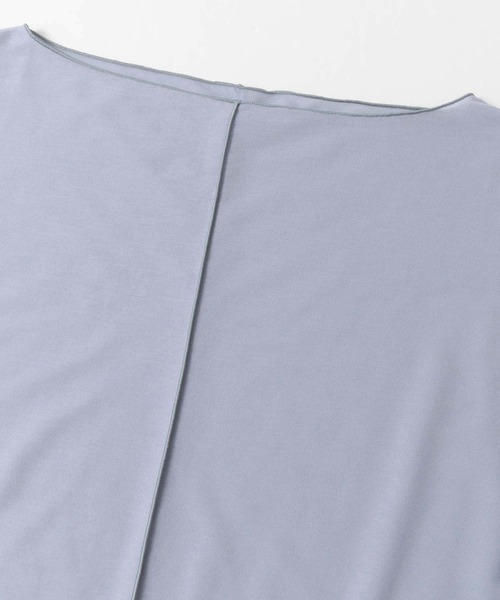 KBF+（ケービーエフプラス）の「KBF+　配色シアーロンTシャツ∴（Tシャツ/カットソー・レディース・ピンク・ONE）」の3枚目の写真