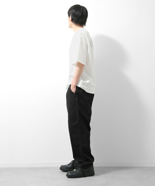 ZIP FIVE（ジップファイブ）の「【loot box】デニム＆カツラギ　バックシャーリング　イージーワイドスケータパンツ（デニムパンツ・メンズ・ブラック/ネイビー/ブラウン/オフホワイト/ブルー・SMALL/MEDIUM/LARGE/X-LARGE）」の6枚目の写真