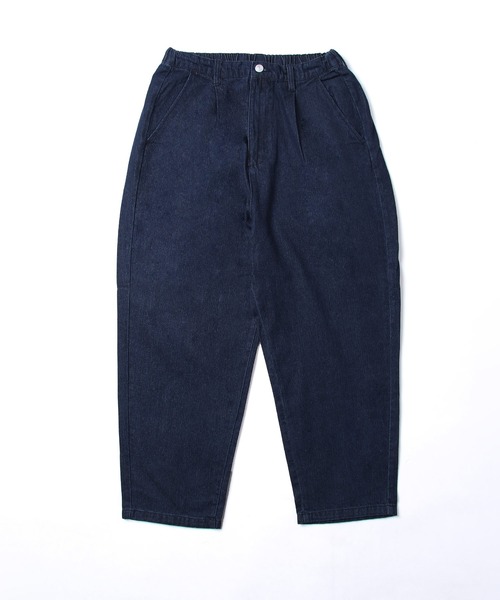 ZIP FIVE（ジップファイブ）の「【loot box】デニム＆カツラギ　バックシャーリング　イージーワイドスケータパンツ（デニムパンツ・メンズ・ブラック/ネイビー/ブラウン/オフホワイト/ブルー・SMALL/MEDIUM/LARGE/X-LARGE）」の22枚目の写真
