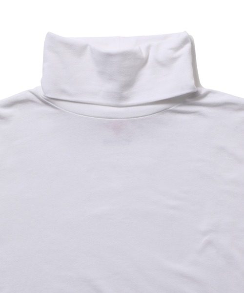 HANES(ヘインズ)の「【Hanes for BIOTOP】TURTLE NECK LONG SLEEVE(Tシャツ/カットソー・レディース・ブラック/ホワイト・M)」の6枚目の写真