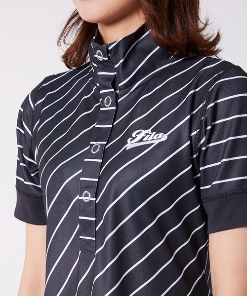 FILA(フィラ)の「【FILA / フィラゴルフ】レディース半袖ワンピース / ゴルフウェア(ワンピース・レディース・レッド/ブラック・MEDIUM/X-LARGE/LARGE)」の14枚目の写真
