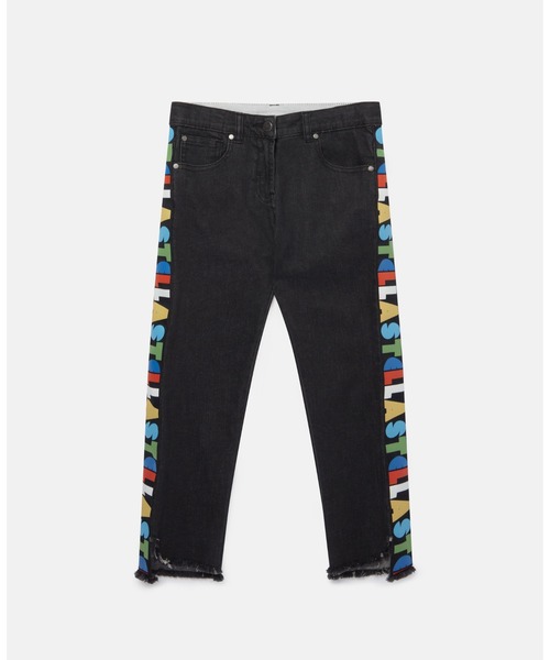 STELLA McCARTNEY デニムパンツ 黒 2318624E0052 ブラック（黒）系 Stella McCartney(ステラマッカートニー