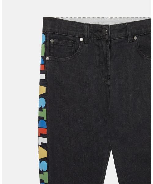 STELLA McCARTNEY ロゴテープデニム M