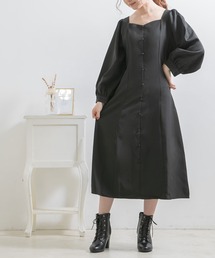 ペンタゴンネックＡラインワンピース