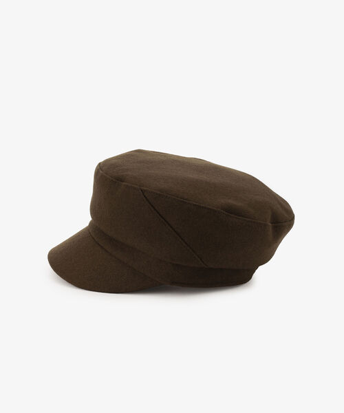 Afternoon Tea(アフタヌーンティー)の「ウール混キャスケット(キャスケット・レディース・ブラウン/ネイビー/ブラック・ONE SIZE)」の13枚目の写真