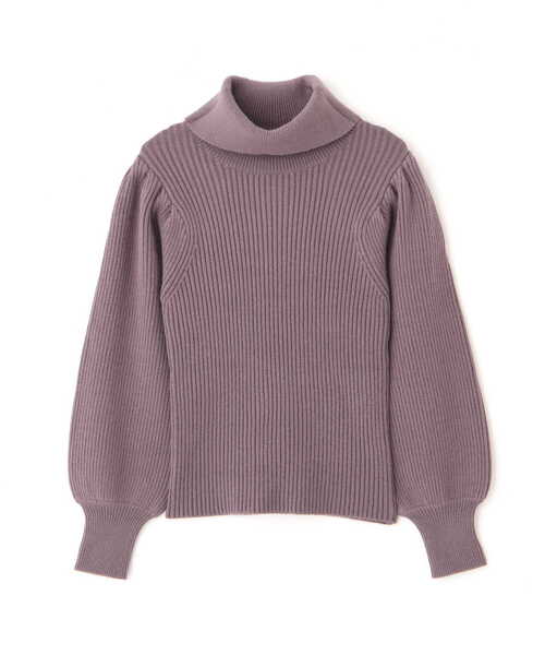 PROPORTION BODY DRESSING（プロポーションボディドレッシング）の「タートルネックボリュームスリーブ / 1211270004（ニット/セーター・レディース・ダークグレー/グレー/ホワイト系その他/ブラウン系その他・MEDIUM/SMALL）」の14枚目の写真