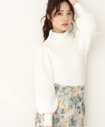 PROPORTION BODY DRESSING | タートルネックボリュームスリーブ / 1211270004(ニット/セーター)