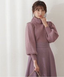 PROPORTION BODY DRESSING | タートルネックボリュームスリーブ / 1211270004(ニット/セーター)