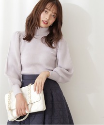 PROPORTION BODY DRESSING | タートルネックボリュームスリーブ / 1211270004(ニット/セーター)