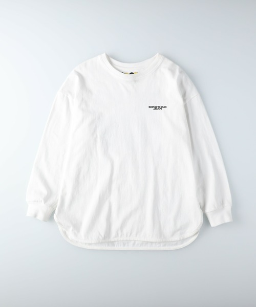 SOMETHING（サムシング）の「【SOMETHING】ロンＴ（Tシャツ/カットソー・レディース・ホワイト・フリー）」の6枚目の写真