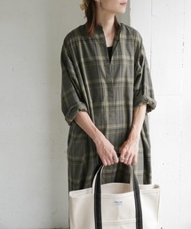 URBAN RESEARCH DOORS | TRチェックシャツワンピース(ワンピース)