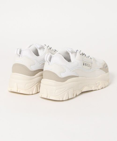 AKIII CLASSIC（アキクラシック）の「AKIII URBAN TRACKER（スニーカー・レディース・ホワイト/アイボリー・24/24.5/23/23.5）」の4枚目の写真