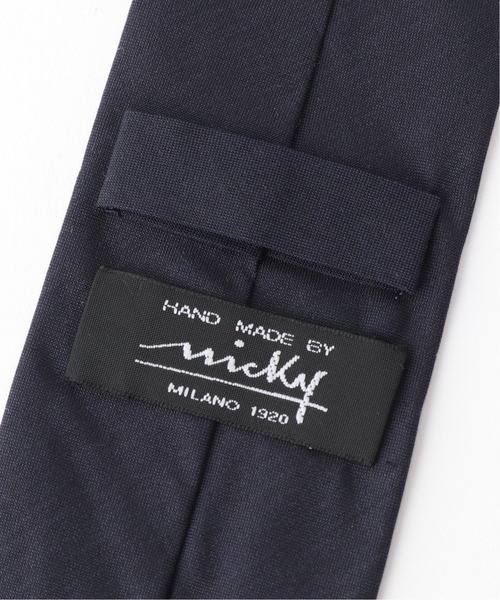 NICKY（ニッキー）の「【nicky / ニッキー】マイクロバスケット/ナロー タイ（ネクタイ・メンズ・チャコールグレー/ブラック/ネイビー/ブラウン・FREE）」の7枚目の写真