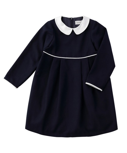 D.fesense（ディーフェセンス）の「フォーマルワンピース（ワンピース・キッズ・ネイビー・90cm/110cm/100cm/120cm）」の3枚目の写真