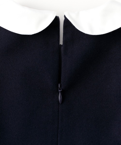 D.fesense（ディーフェセンス）の「フォーマルワンピース（ワンピース・キッズ・ネイビー・90cm/110cm/100cm/120cm）」の4枚目の写真