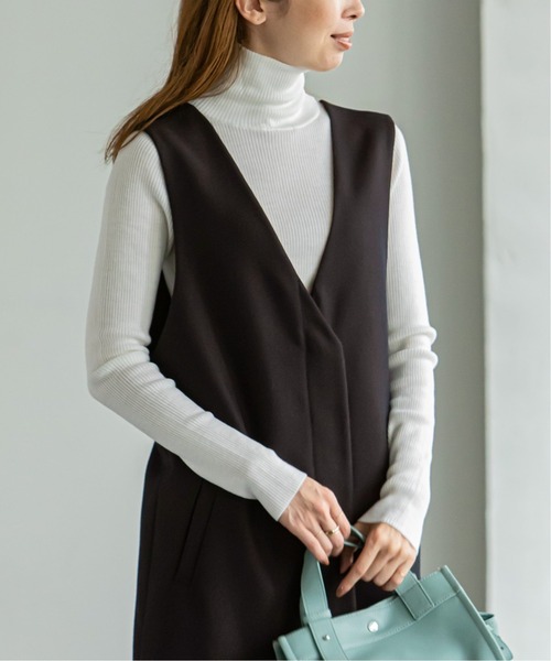 Noble（ノーブル）の「グランピアンズウールカルゼジャンスカ◆（ワンピース・レディース・ダークブラウン・38/36）」の9枚目の写真